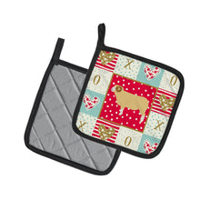Load image into Gallery viewer, Horned Dorset Sheep Love Pot Holders - Set of 2 - Heat-Resistant Kitchen Essentials CK5407PTHD