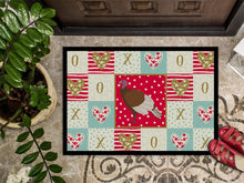 Load image into Gallery viewer, Bourbon Red Turkey Hen Love Doormat - 18x27 Decorative Floor Mat – Indoor/Outdoor Rug with Artistic Flair CK5409MAT