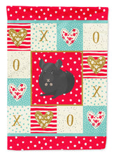 Load image into Gallery viewer, Charcoal Chinchilla Love Garden Flag – Decorative Outdoor Yard Flag CK5421GF