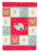 Load image into Gallery viewer, Mosaic Chinchilla Love Garden Flag – Decorative Outdoor Yard Flag CK5423GF