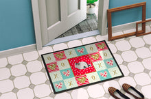 Load image into Gallery viewer, Mosaic Chinchilla Love Doormat - 18x27 Decorative Floor Mat – Indoor/Outdoor Rug with Artistic Flair CK5423MAT