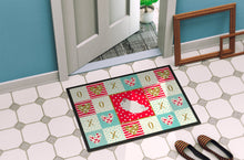Load image into Gallery viewer, Pink and White Chinchilla Love Doormat - 18x27 Decorative Floor Mat – Indoor/Outdoor Rug with Artistic Flair CK5424MAT