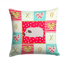 Load image into Gallery viewer, Himalayan Guinea Pig Love Throw Pillow - 14x14 Decorative Pillow – Art for Your Home &amp; Patio CK5429PW1414