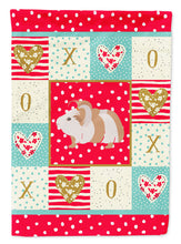 Load image into Gallery viewer, Silkie Guinea Pig Love Flag Canvas House Size CK5434CHF
