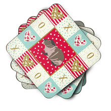 Load image into Gallery viewer, Skinny Guinea Pig Love Coasters - Set of 4 Lightweight Foam, Absorbent Drink Coasters  CK5435FC