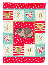 Load image into Gallery viewer, Skinny Guinea Pig Love Garden Flag – Decorative Outdoor Yard Flag CK5435GF