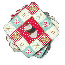 Load image into Gallery viewer, Teddy Guinea Pig Love Coasters - Set of 4 Lightweight Foam, Absorbent Drink Coasters  CK5436FC