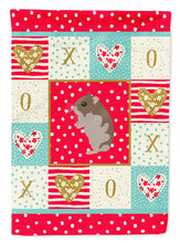 Load image into Gallery viewer, Dwarf Hamster Love Flag Canvas House Size CK5439CHF