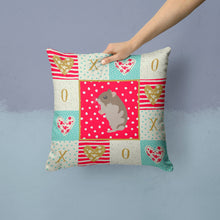 Load image into Gallery viewer, Dwarf Hamster Love Throw Pillow - 14x14 Decorative Pillow – Art for Your Home &amp; Patio CK5439PW1414