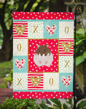 Load image into Gallery viewer, Dzungarian Hamster Love Garden Flag – Decorative Outdoor Yard Flag CK5440GF