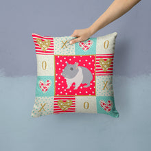Load image into Gallery viewer, South African Hamster Love Throw Pillow - 14x14 Decorative Pillow – Art for Your Home &amp; Patio CK5442PW1414