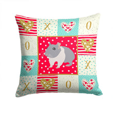 Load image into Gallery viewer, South African Hamster Love Throw Pillow - 14x14 Decorative Pillow – Art for Your Home &amp; Patio CK5442PW1414