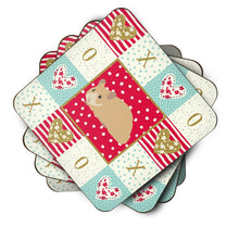 Load image into Gallery viewer, Syrian Golden Hamster Love Coasters - Set of 4 Lightweight Foam, Absorbent Drink Coasters  CK5443FC