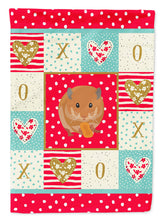 Load image into Gallery viewer, Teddy Bear Hamster Love Garden Flag – Decorative Outdoor Yard Flag CK5444GF