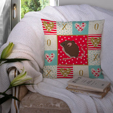 Load image into Gallery viewer, Baby Mouse Love Throw Pillow - 14x14 Decorative Pillow – Art for Your Home &amp; Patio CK5448PW1414