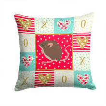 Load image into Gallery viewer, Baby Mouse Love Throw Pillow - 14x14 Decorative Pillow – Art for Your Home &amp; Patio CK5448PW1414