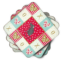 Load image into Gallery viewer, Satin Mouse Love Coasters - Set of 4 Lightweight Foam, Absorbent Drink Coasters  CK5452FC
