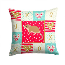 Load image into Gallery viewer, Spiny Mouse Love Throw Pillow - 14x14 Decorative Pillow – Art for Your Home &amp; Patio CK5453PW1414