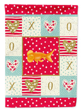 Load image into Gallery viewer, Bubble Eyed Goldfish Love Garden Flag - Outdoor Decorative Yard Flag CK5470GF