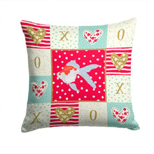 Load image into Gallery viewer, Tamasaba Goldfish Love Throw Pillow - 14x14 Decorative Pillow – Art for Your Home &amp; Patio CK5479PW1414