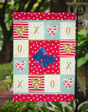 Load image into Gallery viewer, Veiltail Goldfish Love Garden Flag - Outdoor Decorative Yard Flag CK5481GF