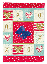 Load image into Gallery viewer, Veiltail Goldfish Love Garden Flag - Outdoor Decorative Yard Flag CK5481GF