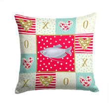 Load image into Gallery viewer, Moonlight Gourami Love Throw Pillow - 14x14 Decorative Pillow – Art for Your Home &amp; Patio CK5489PW1414