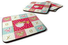 Load image into Gallery viewer, Puffer Fish Love Coasters - Set of 4 Lightweight Foam, Absorbent Drink Coasters  CK5496FC