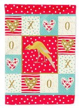 Load image into Gallery viewer, Belgian Hunchback Canary Love Garden Flag - Outdoor Decorative Yard Flag CK5500GF