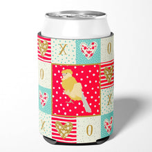 Load image into Gallery viewer, French Curly Canary Love Can or Bottle Hugger CK5502CC