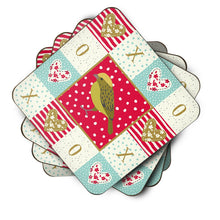 Load image into Gallery viewer, Lizard Canary Love Coasters - Set of 4 Lightweight Foam, Absorbent Drink Coasters  CK5504FC