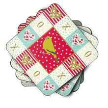 Load image into Gallery viewer, London Canary Love Coasters - Set of 4 Lightweight Foam, Absorbent Drink Coasters  CK5505FC