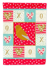 Load image into Gallery viewer, Norwich Canary Love Garden Flag - Outdoor Decorative Yard Flag CK5506GF