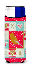 Load image into Gallery viewer, Norwich Canary Love   Hugger for slim cans CK5506MUK