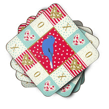 Load image into Gallery viewer, Bunting Love Coasters - Set of 4 Lightweight Foam, Absorbent Drink Coasters  CK5510FC