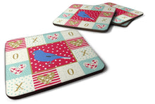 Load image into Gallery viewer, Bunting Love Coasters - Set of 4 Lightweight Foam, Absorbent Drink Coasters  CK5510FC