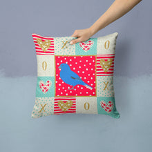 Load image into Gallery viewer, Bunting Love Throw Pillow - 14x14 Decorative Pillow – Art for Your Home &amp; Patio CK5510PW1414