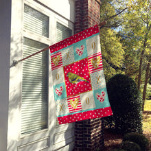 Load image into Gallery viewer, Siskin Love Flag Canvas House Size CK5514CHF
