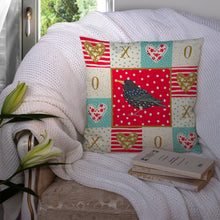Load image into Gallery viewer, Starling Love Throw Pillow - 14x14 Decorative Pillow – Art for Your Home &amp; Patio CK5515PW1414