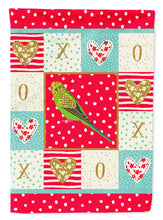 Load image into Gallery viewer, Budgerigar Love Flag Canvas House Size CK5520CHF