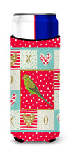 Load image into Gallery viewer, Budgerigar Love   Hugger for slim cans CK5520MUK