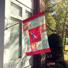 Load image into Gallery viewer, Cockatiel Love Flag Canvas House Size CK5521CHF