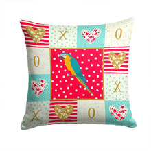 Load image into Gallery viewer, Macaw Love Throw Pillow - 14x14 Decorative Pillow – Art for Your Home &amp; Patio CK5523PW1414