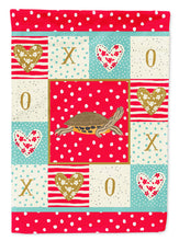 Load image into Gallery viewer, Pond Slider Turtle Flag Canvas House Size CK5538CHF