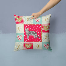 Load image into Gallery viewer, American Shorthair #1 Cat Love Throw Pillow - 14x14 Decorative Pillow – Art for Your Home &amp; Patio CK5548PW1414