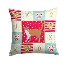 Load image into Gallery viewer, Brazilian Shorthair Cat Love Throw Pillow - 14x14 Decorative Pillow – Art for Your Home &amp; Patio CK5565PW1414