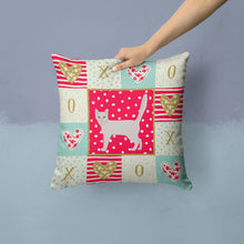 Load image into Gallery viewer, Burmilla Cat Love Throw Pillow - 14x14 Decorative Pillow – Art for Your Home &amp; Patio CK5571PW1414