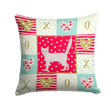 Load image into Gallery viewer, Burmilla Cat Love Throw Pillow - 14x14 Decorative Pillow – Art for Your Home &amp; Patio CK5571PW1414