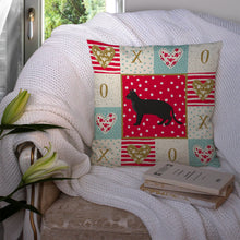 Load image into Gallery viewer, Chausie Black Cat Love Throw Pillow - 14x14 Decorative Pillow – Art for Your Home &amp; Patio CK5579PW1414