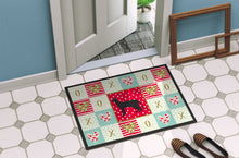 Load image into Gallery viewer, Black Cornish Rex Cat Love Doormat - 24x36 Decorative Floor Mat – Indoor/Outdoor Rug with Artistic Flair CK5591JMAT
